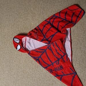Spiderman towel